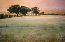 ‘Field of Linseed’ – Step-by-Step  DAY 2