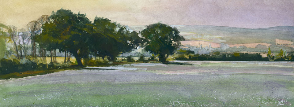 Linseed Field at Emmington
